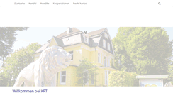 Desktop Screenshot of kpt-online.de